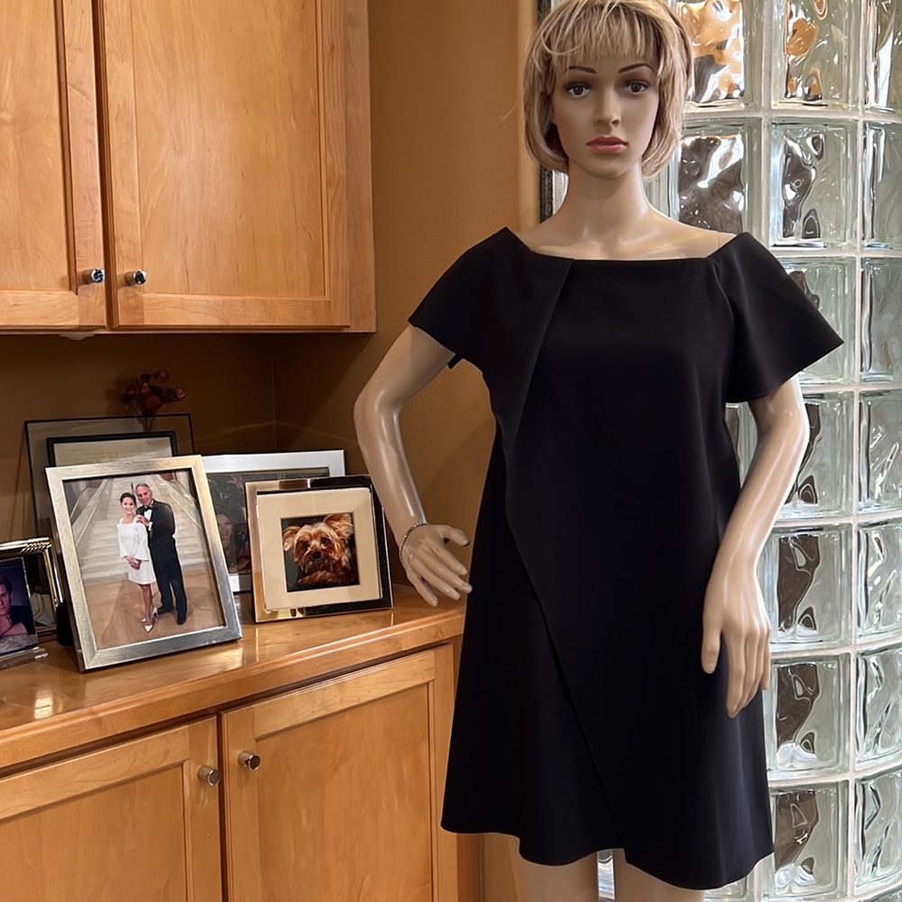 NWOT Halston Heritage Off-The Shoulder Dress